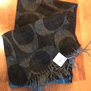 Womens Coach Scarf